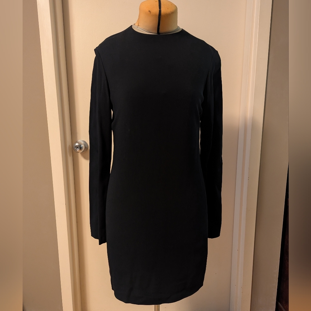 Helmut Lang Black Shift Dress